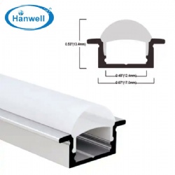 Surface Mounted Aluminum LED Profile for LED flexiable strip light