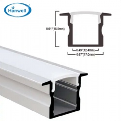 Recessed Surface Corner Mounted Aluminium Profile